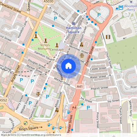 Duncan Street, Birkenhead, Wirral, Merseyside, CH41