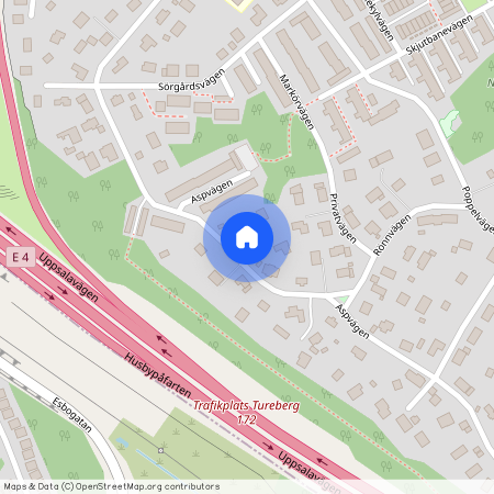 Aspvägen, Sollentuna