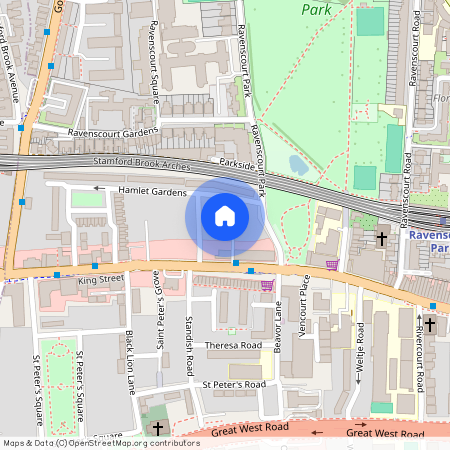 Hamlet Gardens, Ravenscourt Park, London, W6