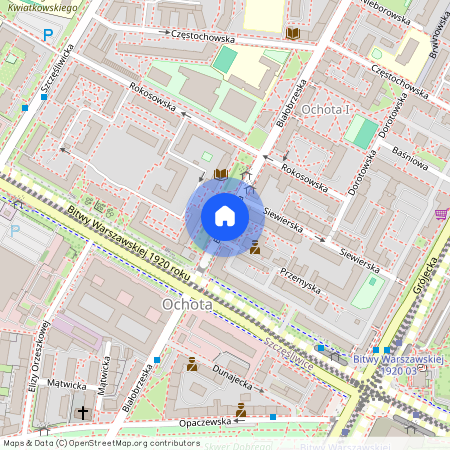 Warszawa, Ochota, Stara, Ochota, Białobrzeska