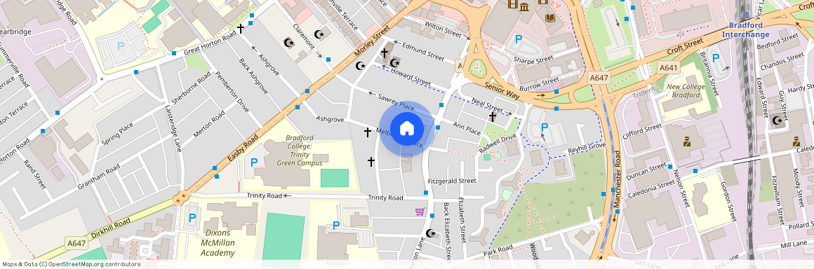 Melbourne House, Melbourne Place, Bradford