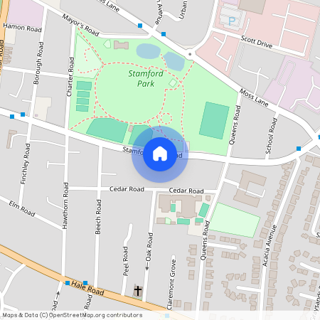 Stamford Park Road, Hale, Altrincham, Cheshire, WA15