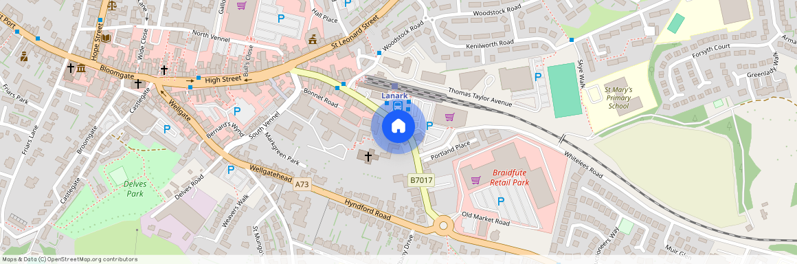 St. Vincent Place, South Lanarkshire ML11