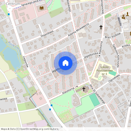 ul. Jagiellońska, Czechowice-Dziedzice, Czechowice-Dziedzice, bielski, śląskie