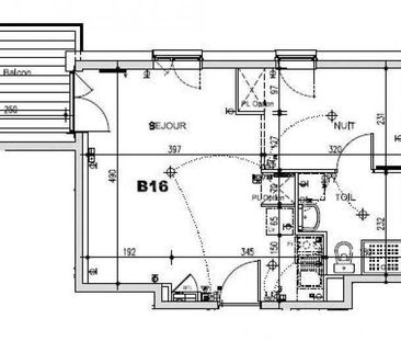 Location appartement t1 35 m² à Nantes (44300) Pont du Cens - Petit... - Photo 3