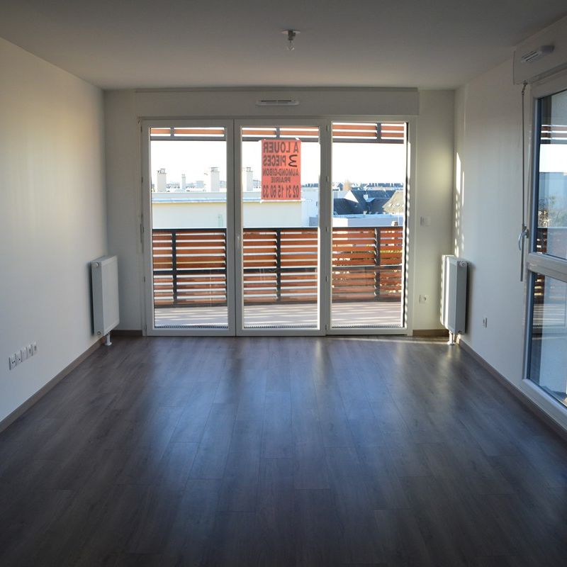 à louer - t3 avec balcon - pinel - st jean eudes st gilles , - Photo 1