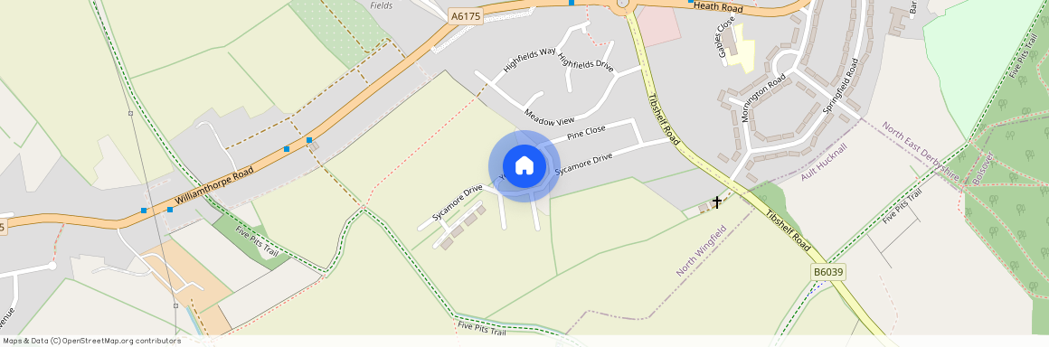 Sycamore Drive, Chesterfield, S42, Sycamore Drive, Holmewood, Chesterfield, S42