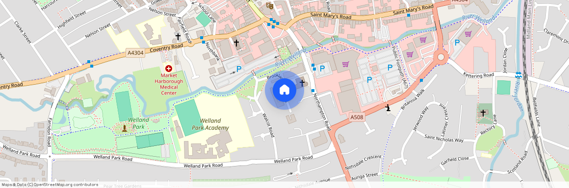 Brooklands Gardens, Market Harborough, LE16