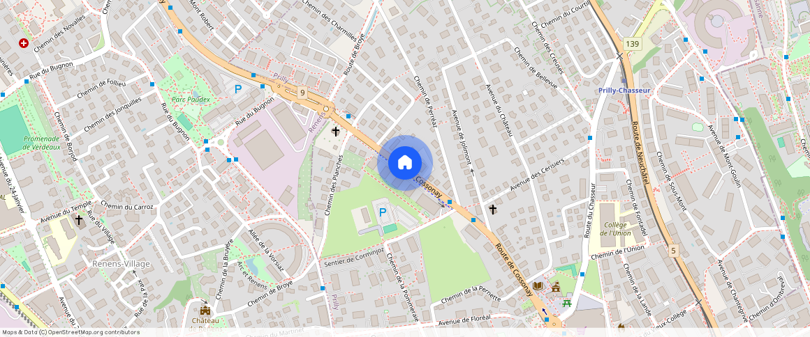 Route de Cossonay 2, 1008, Prilly