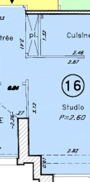 location Appartement T1 DE 21.1m² À LEVALLOIS PERRET - Photo 2