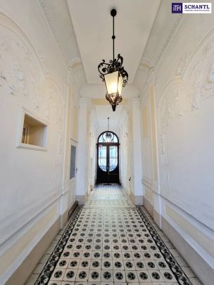 Klassisch. Wienerisch. Wunderschön. Ein Zuhause mit Charakter! Klassische Altbauwohnung in kompletter Hoflage + Flügeltüren + Grünblick! - Foto 1