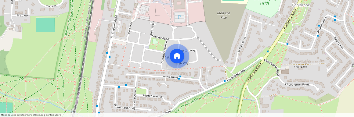 Malvern Rise, Malvern, WR14