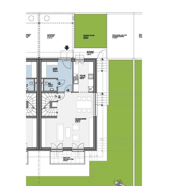 Mietkauf: Elegante Doppelhaushälfte mit Weitblick - Modern, hell, geräumig - Foto 1