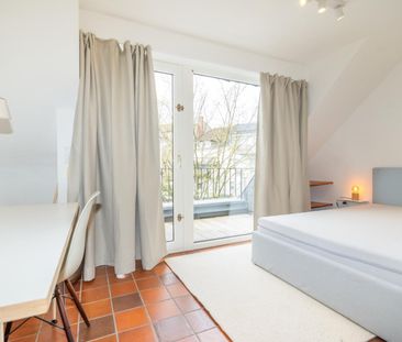 Frisch möbliertes Appartement mit Balkon in der Moerser Altstadt! - Photo 1
