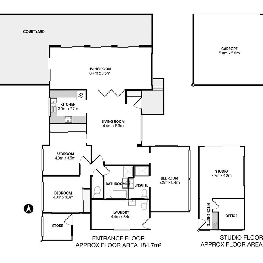 4 bedroom airconditiond family home with salt water pool - Photo 1