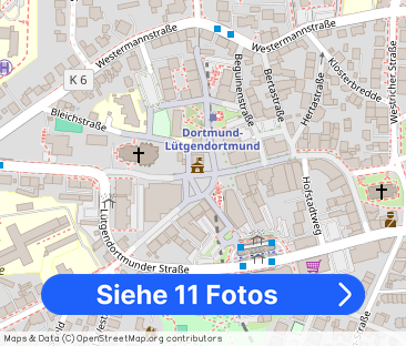 2,5 Zi Wohnung, 54 qm, am Volksgarten in Lüdo, inkl. Küche - Foto 1