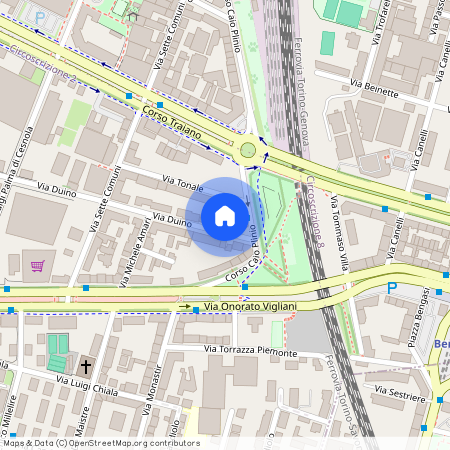 Via Duino, Turin, Piedmont 10127