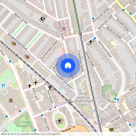 Salisbury Road, CF24 4AA, Cathays