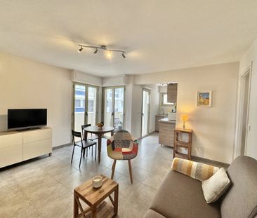 CANNES – PALM BEACH | STUDIO MEUBLÉ DE 27 M² AVEC TERRASSE DE 9 M²,... - Photo 2