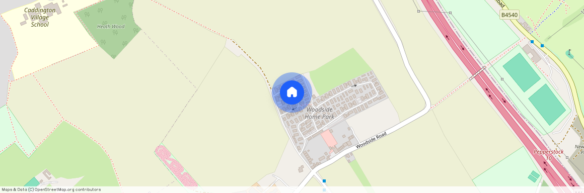 Little Meadow, Woodside Home Park, Woodside, Luton, Bedfordshire, LU1 4LP