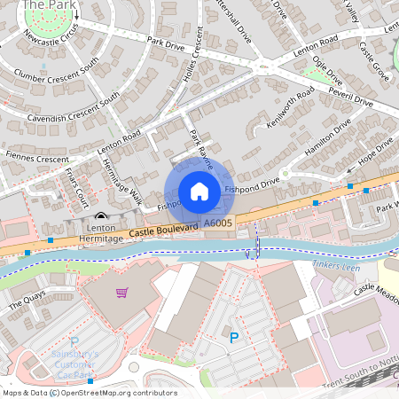 *£122pppw excluding bills* Fishpond Drive, The Park, Nottingham