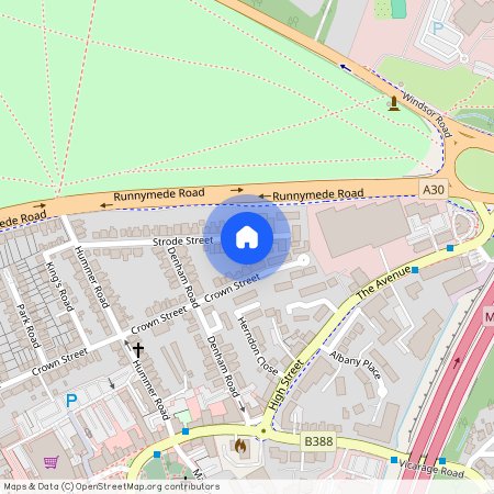 Rose Lodge, Crown Street, Egham, Surrey, TW20
