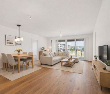 Exclusive 3.5-room new-build apartment in the AuPark modern living ... - Foto 4