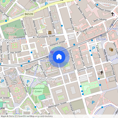 Plot The James, Grand Studio at The James Sheffield, 123 West Street, 123 West Street S1