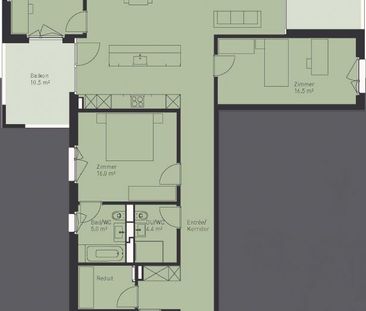 5.5 Zimmer, 140 m², 1. Stock - Foto 6