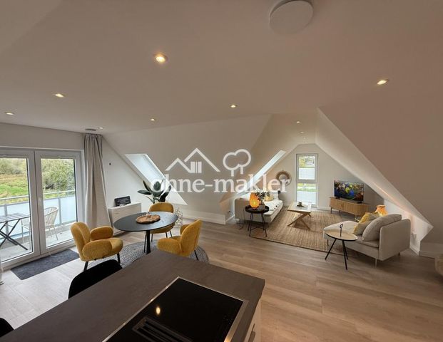 Modern Living am Deich – Vollmöbliertes Apartment mit Balkon bei Hamburg - Foto 1