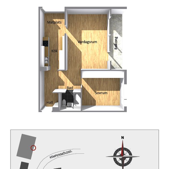 Kempensköldsgatan 3 - Foto 1