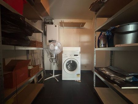 Gelijkvloers appartement met terras en garagebox in Balegem - Foto 4