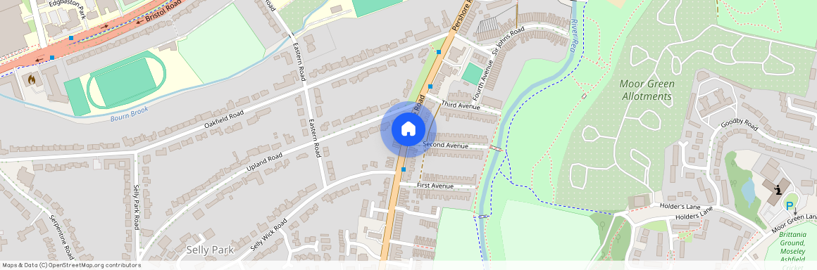 Pershore Road, Selly Park