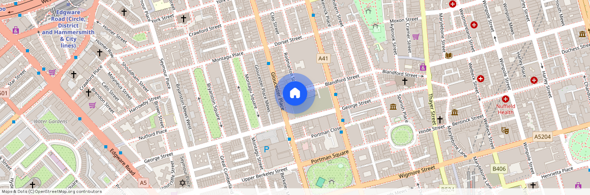 Blandford Street, Marylebone, London, W1U