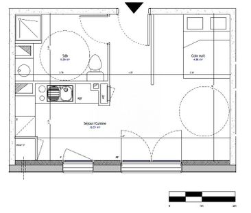 Location Appartement 1 pièce 27m² NANTES 44300 - Photo 5