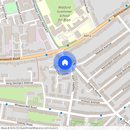 Hagden Lane 195, WD18 7SN, Hertfordshire