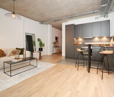 Demnächst frei! 1-Zimmer-Wohnung (Loft) im Tabakquartier mit Einbau... - Photo 3