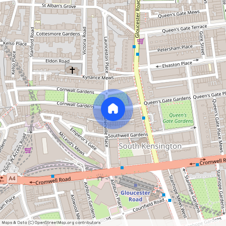 85 Cornwall Gardens, London, SW7