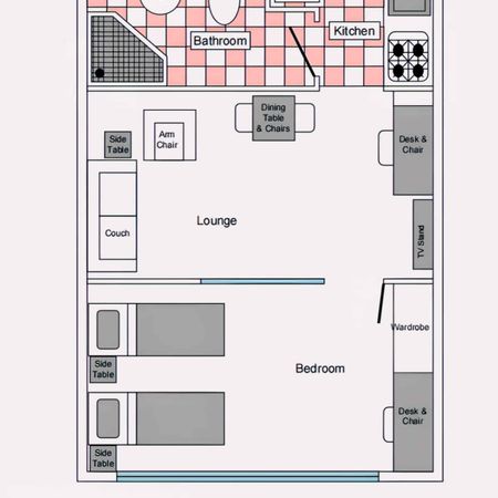 1 Bedroom Twin Large - Photo 3