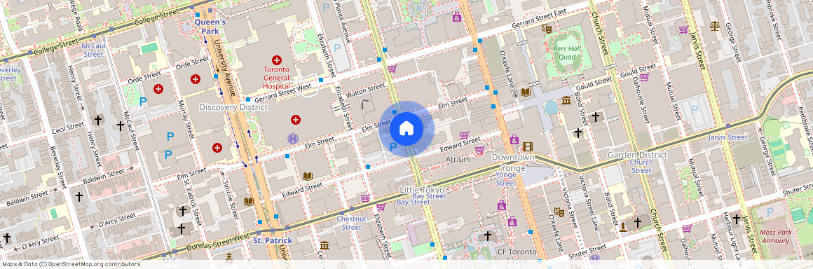 Downtown, Toronto, ON M5G 1M7