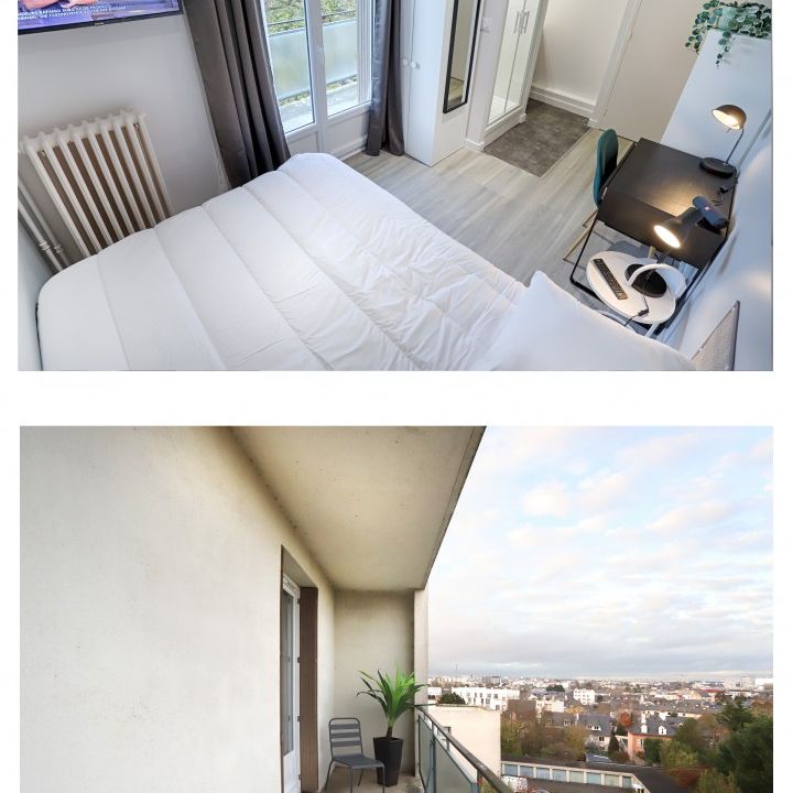 LEON BOURGEOIS 2 Roommate 5 Bedrooms at Rennes - Photo 2