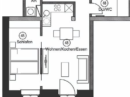 PREMIUM 2-RAUM-WOHNUNGEN MIT BALKON IM CHEMNITZER KULTURPALAST - Foto 2