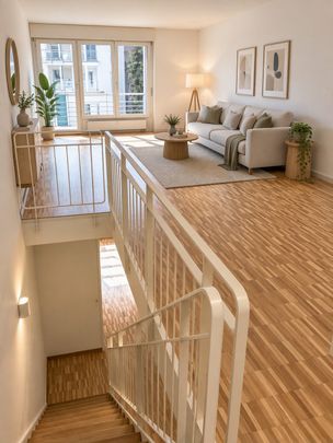 3.5 Maisonette-Wohnung im Löwen Center Luzern - befristet mieten bis Ende April 2028 - Photo 1