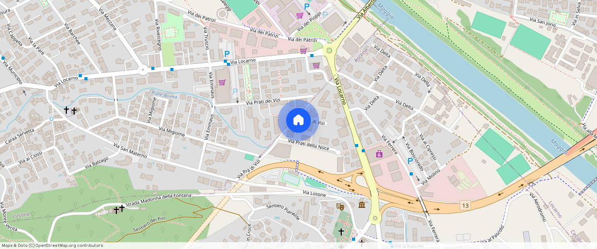 Via Prà di Vizi **, 6612, Ascona