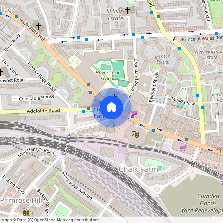 Adelaide Road, Swiss Cottage