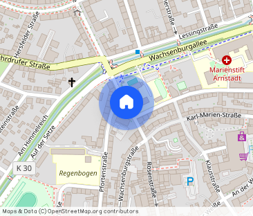 Komfortable 2-Raum-Wohnung mit offenem Grundriss und Tageslichtbad - Foto 1