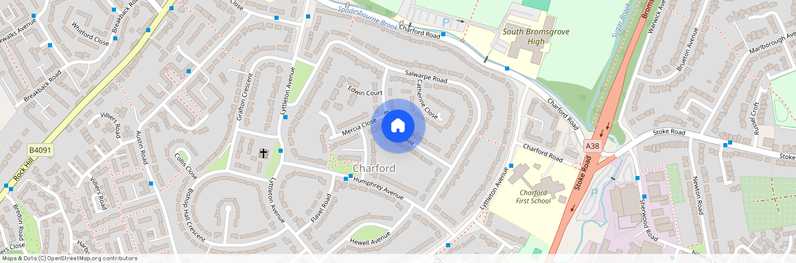 Edwin Crescent, Bromsgrove, Worcestershire, B60