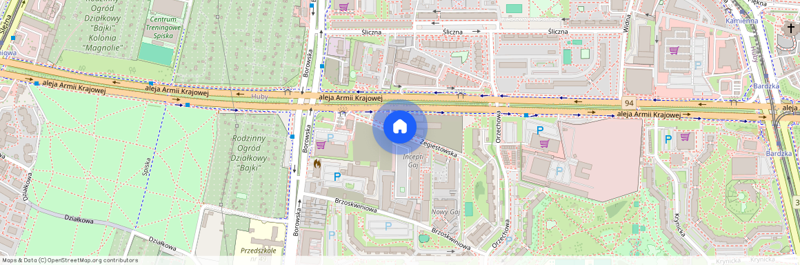 ul. Żegiestowska, Gaj, Krzyki, Wrocław, dolnośląskie