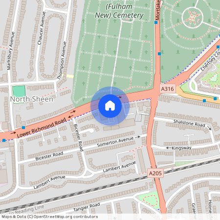 Lower Richmond Road, London, TW9