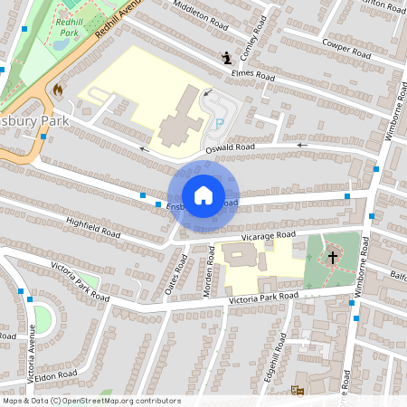 Ensbury Park Road, Bournemouth, BH9